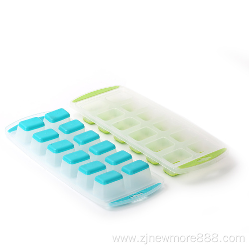 Easy-Release TPR & Flexible 12-Square Ice Cube Tray